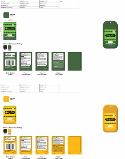 Packing (Smart Care Hand Sanitizer   Crayola 88751)